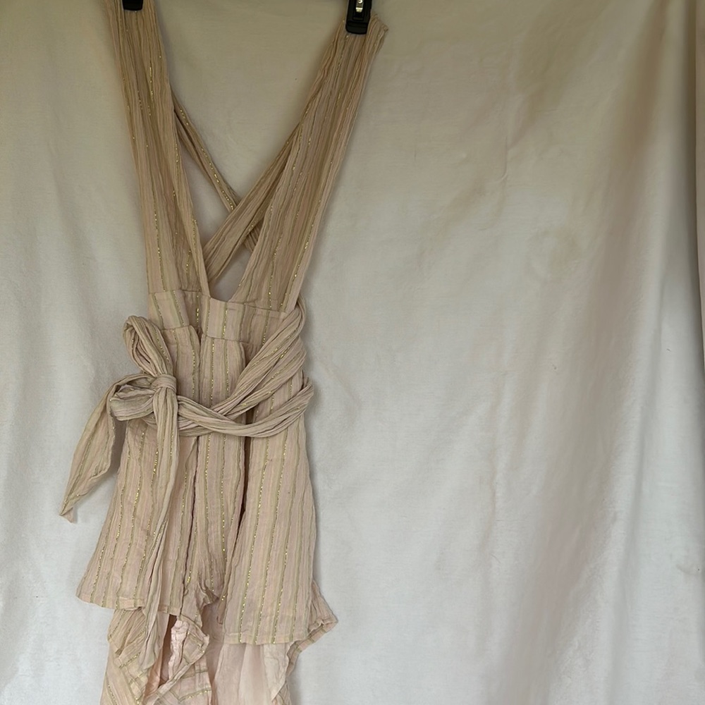 Majorelle wrap romper